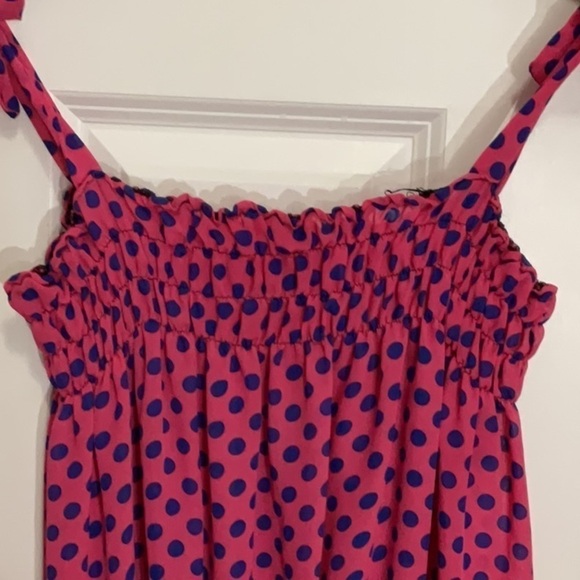 Polka Dot Swim Suit Coverup - Picture 2 of 4